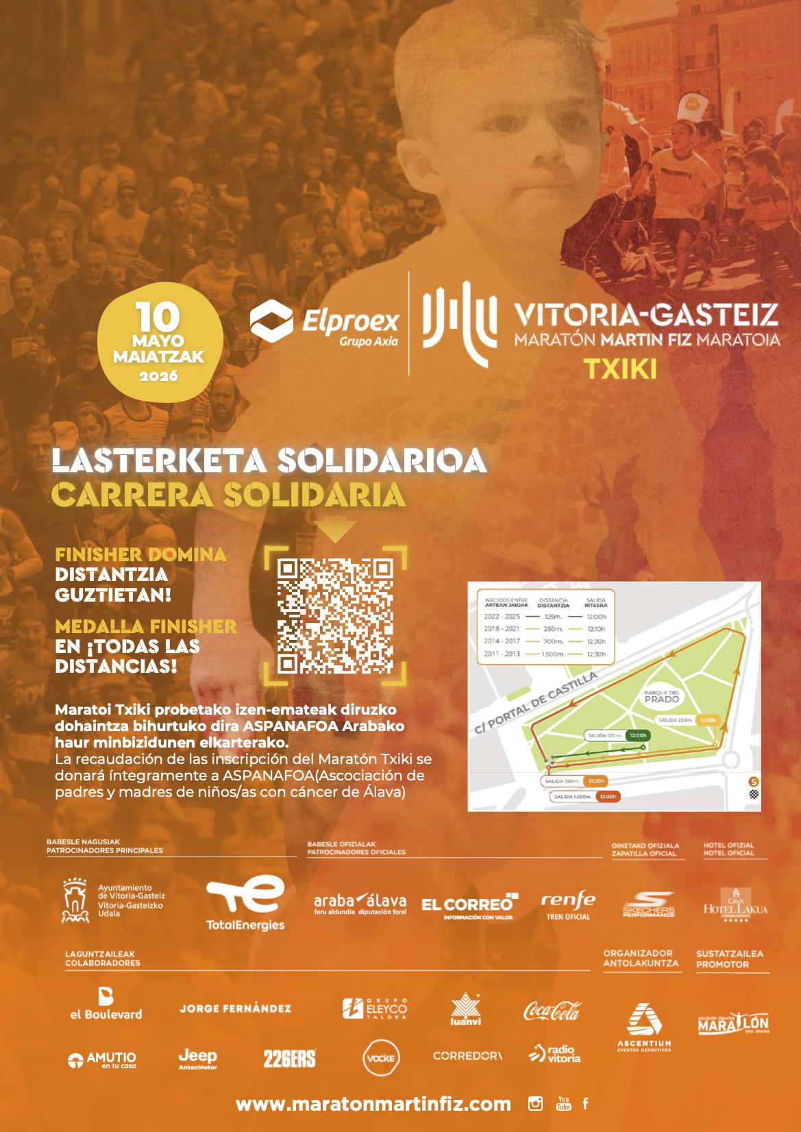 Vitoria-Gasteiz Maratón Martín Fiz 2026 - KIDS MARATHON 2026